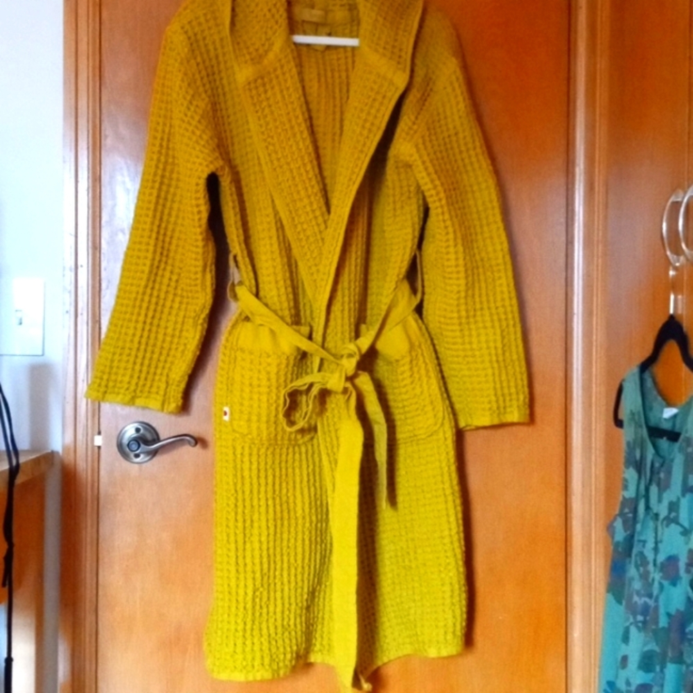 Onsen, waffle otton bath robe, nwt, one size